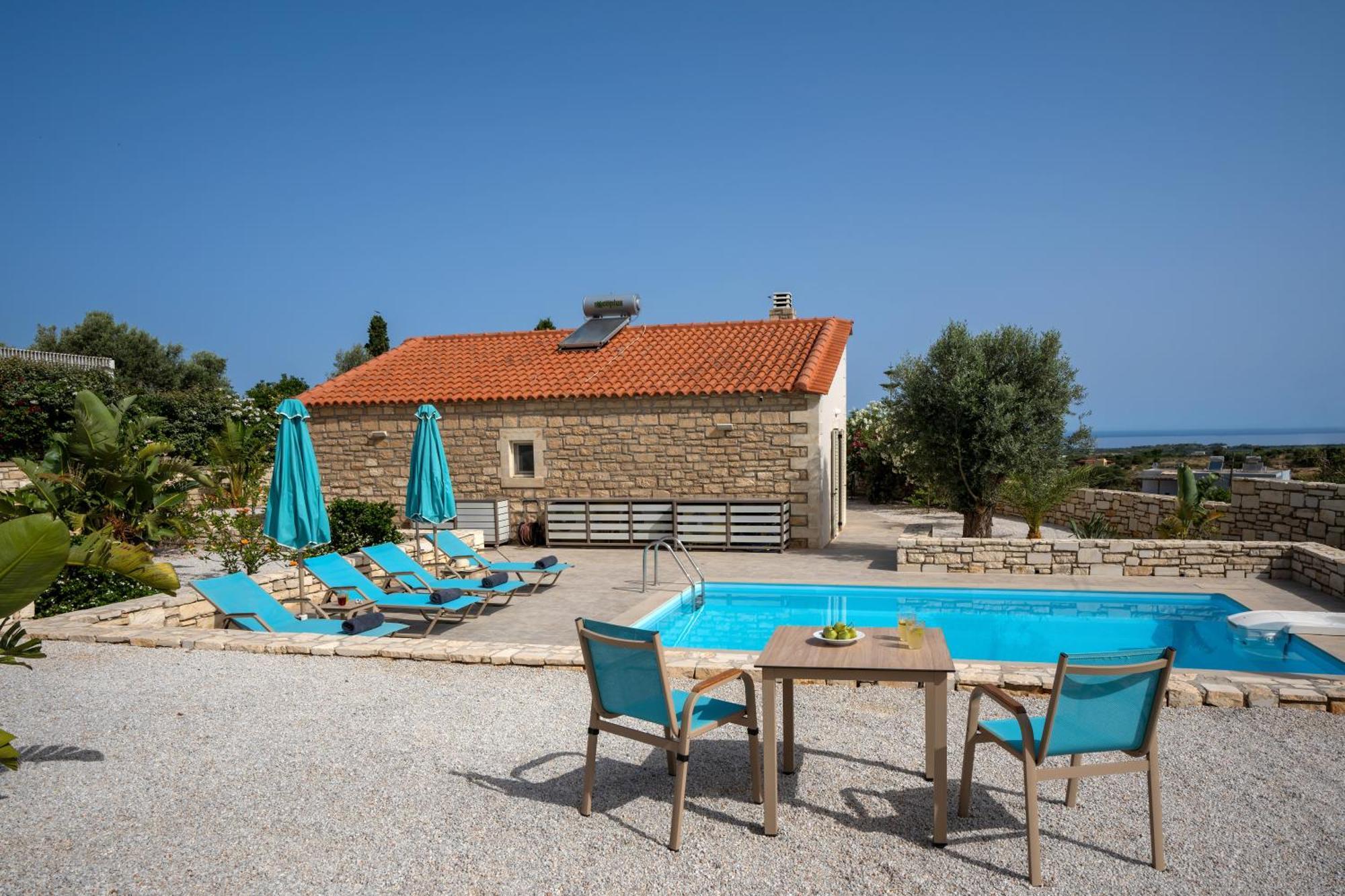 Villa Vasiliki Private Pool Erfoi Exterior photo