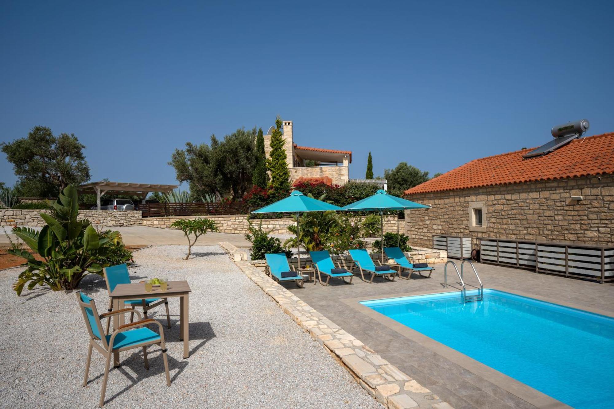 Villa Vasiliki Private Pool Erfoi Exterior photo