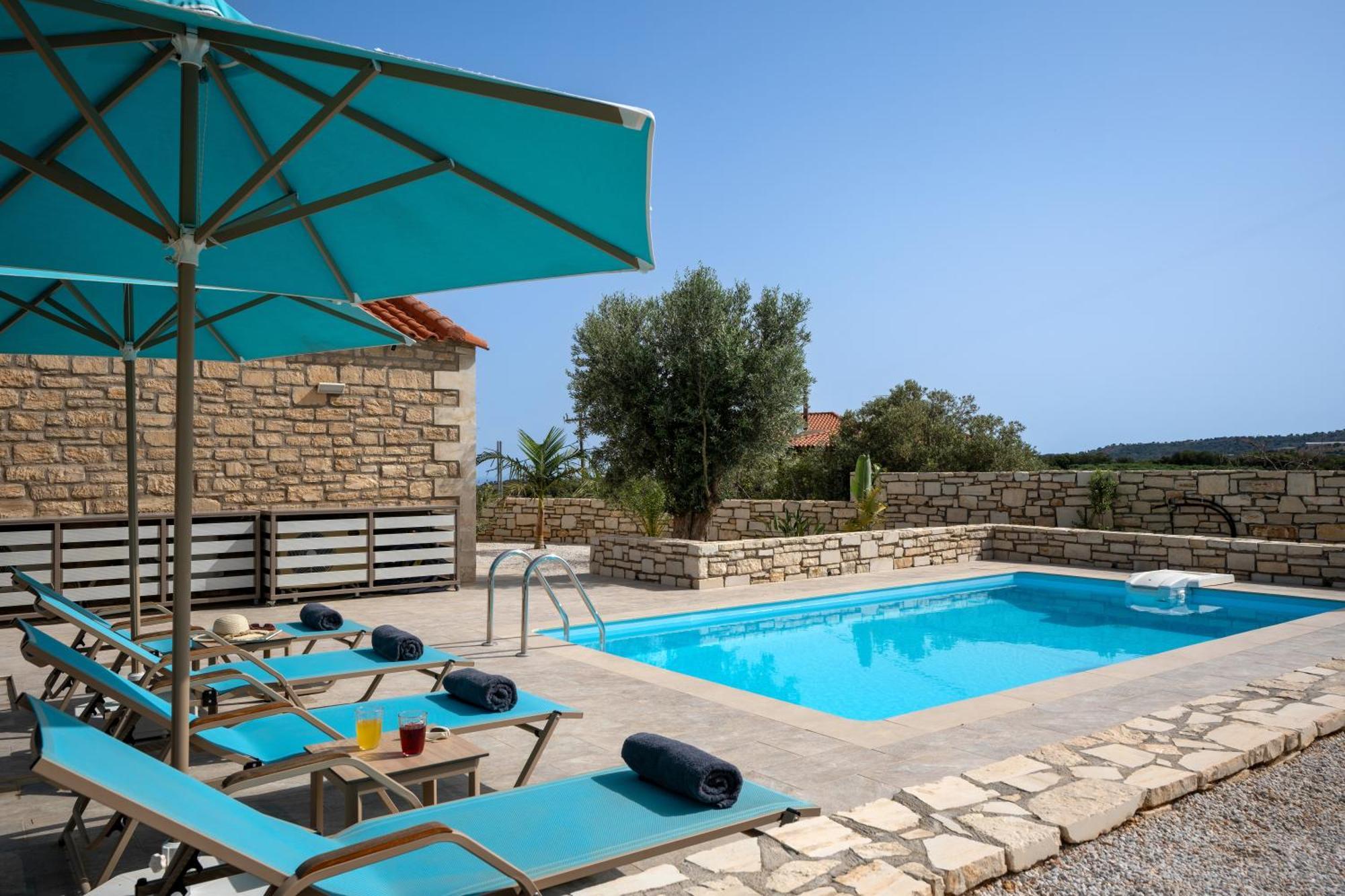 Villa Vasiliki Private Pool Erfoi Exterior photo