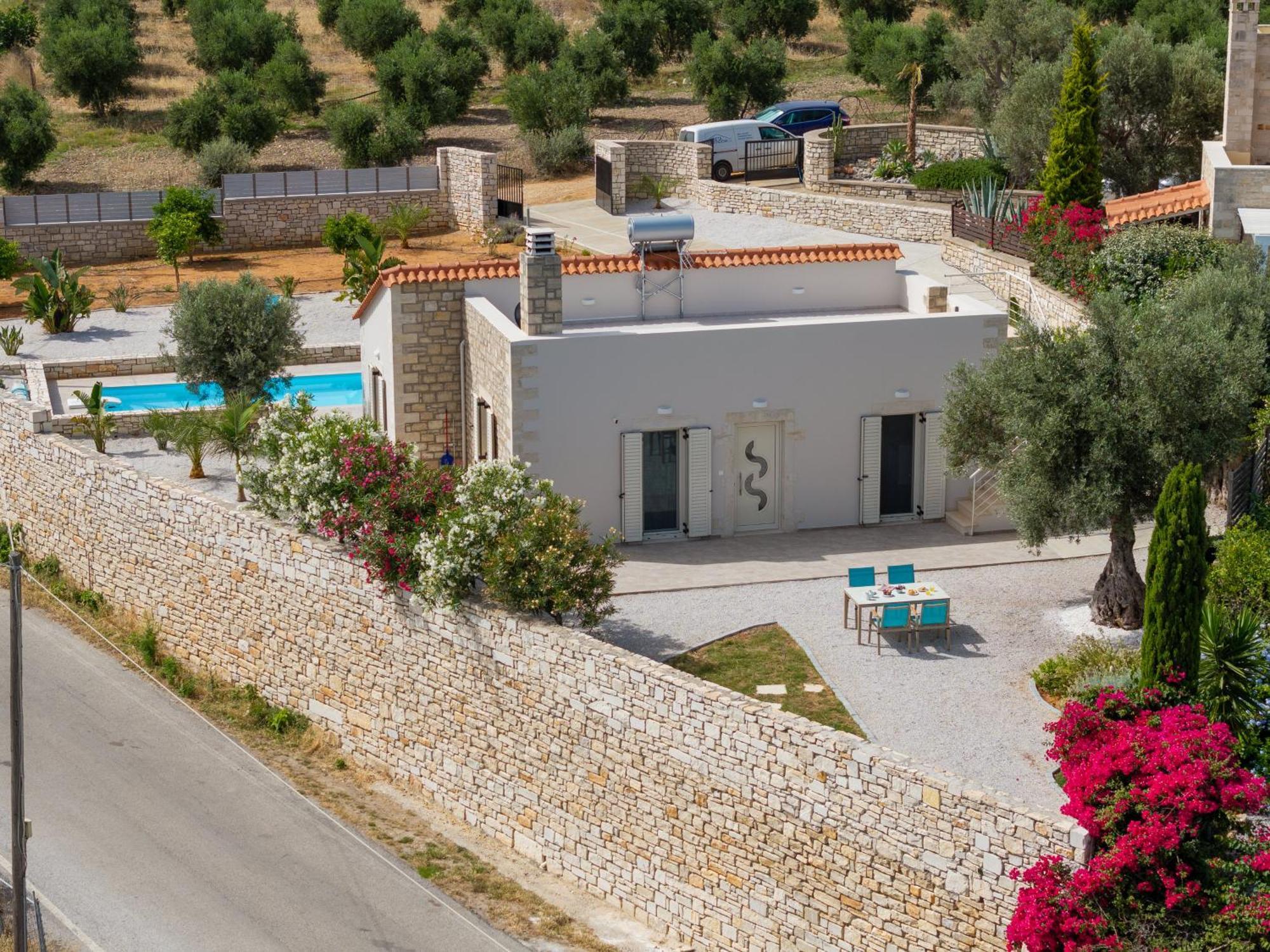 Villa Vasiliki Private Pool Erfoi Exterior photo